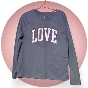 Cat & Jack EUC Love Shirt